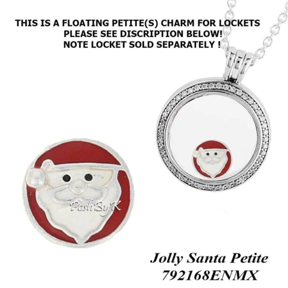 PANDORA Jolly Santa Petite Charm 792168ENMX